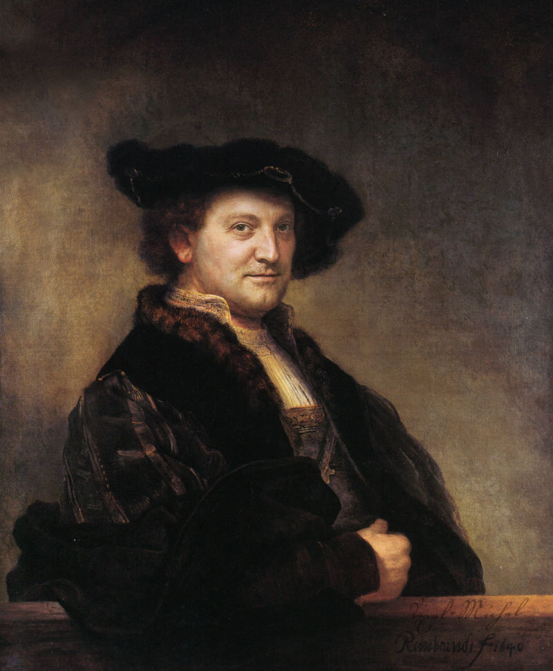 Rembrandt Self-portrait